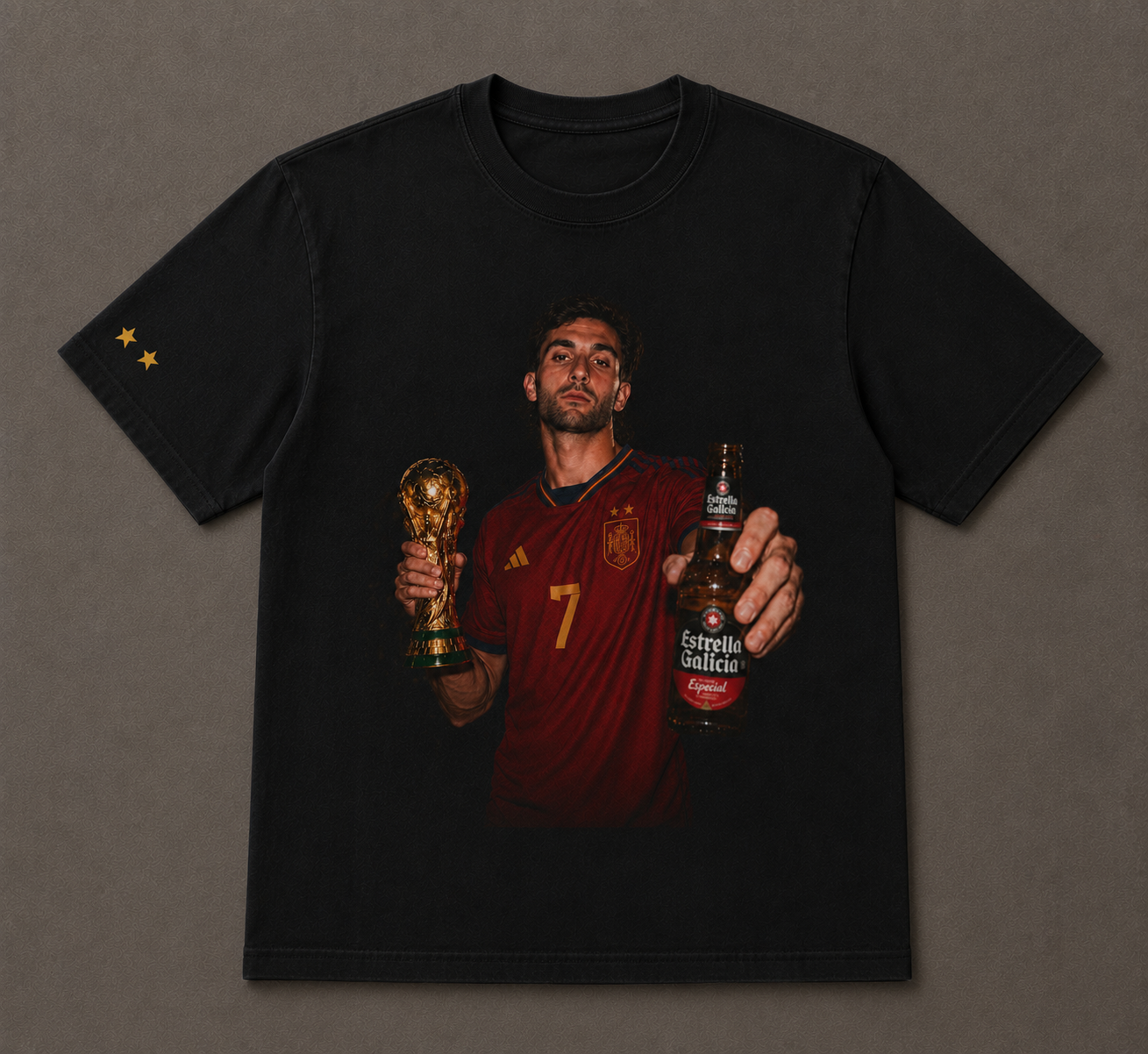 Spain FIFA 2026 Champion Custom Tee