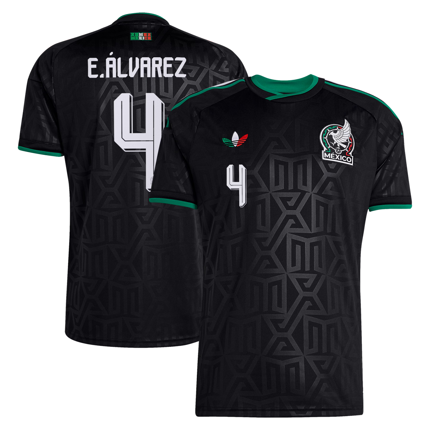 Edson Álvarez Mexico National Team 2026 Third Replica Jersey - Black