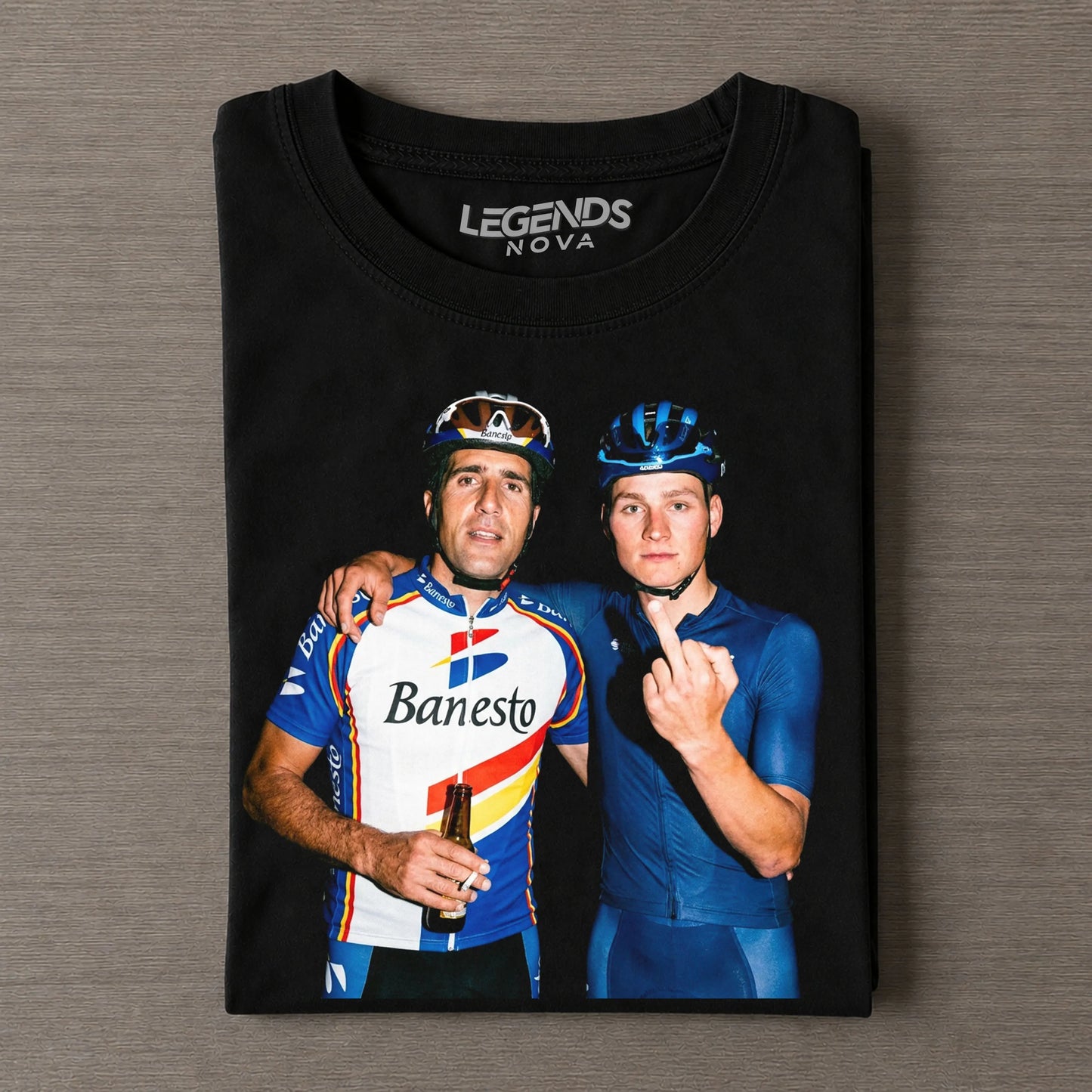 Miguel Indurain & Mathieu van der Poel 2026 Tee