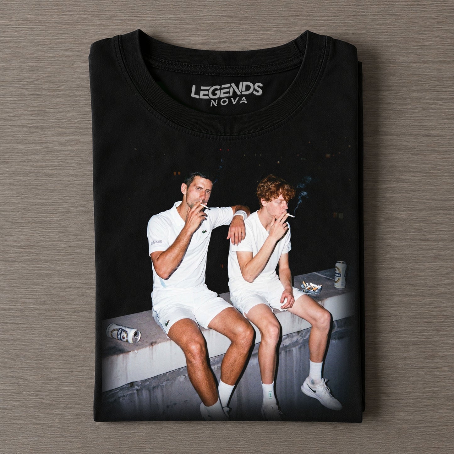 Wimbledon 2026 Men's Singles Germany Novak Djokovic & Italy Jannik Sinner T-shirt