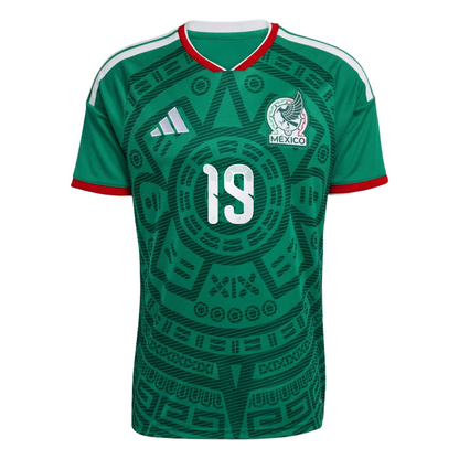 Gilberto Mora Mexico National Team 2026  Home On-Field Jersey - Green