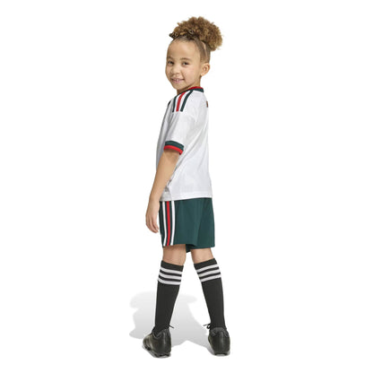 Mexico National Team Toddler 2026 Away Replica Kit Set - White