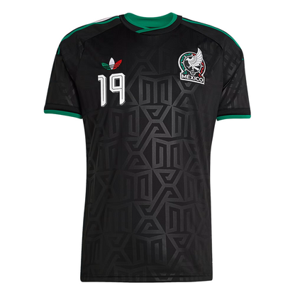 Gilberto Mora Mexico National Team 2026  Away On-Field Jersey - Black