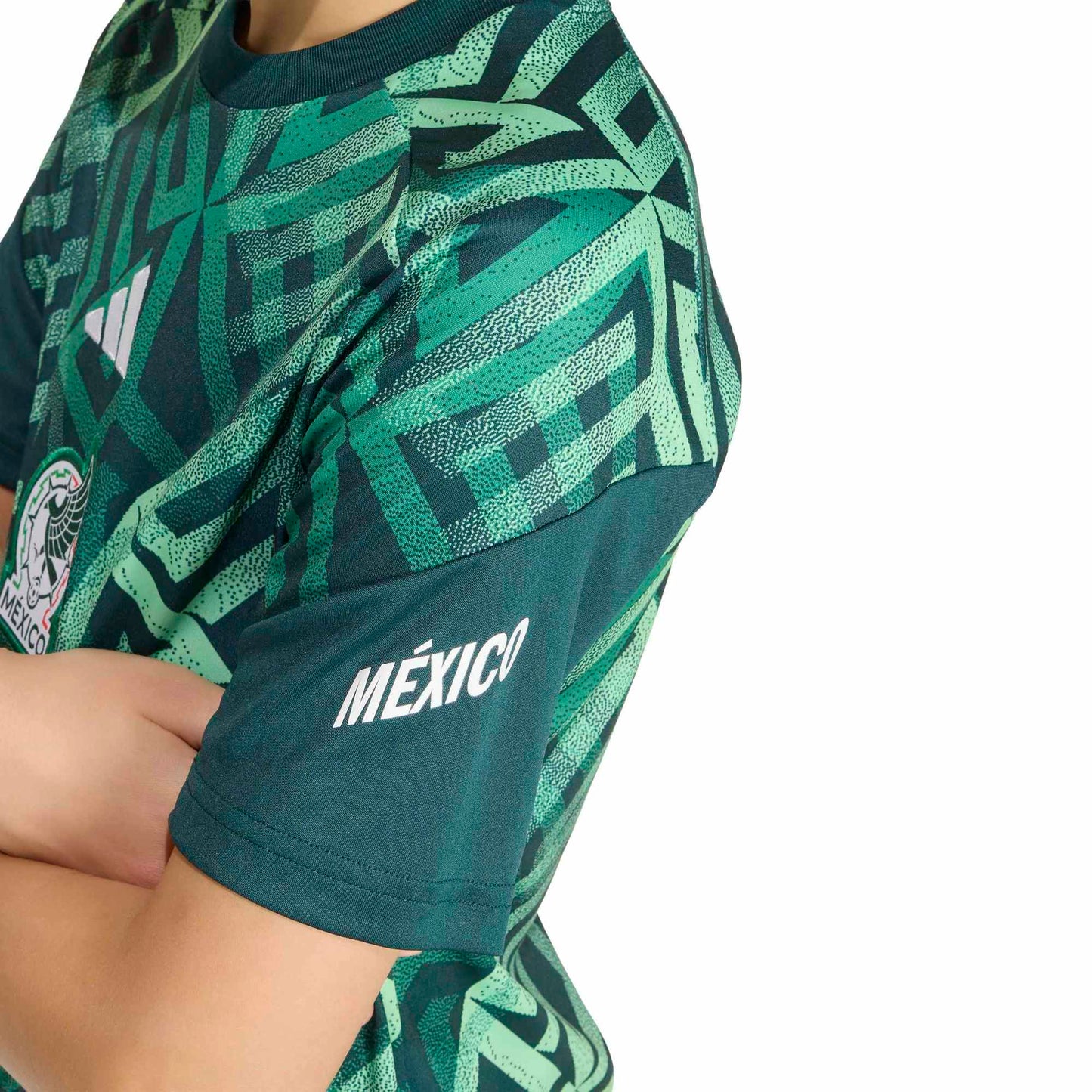 Mexico National Team Youth 2026 Pre-Match Top - Green