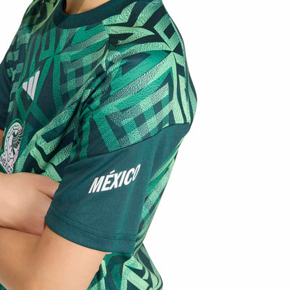 Mexico National Team Youth 2026 Pre-Match Top - Green