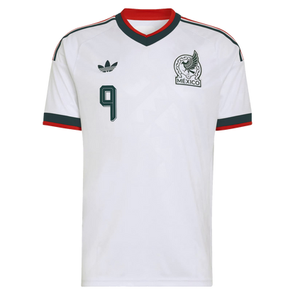 Raúl Jiménez Mexico National Team 2026  Away Replica Jersey - White