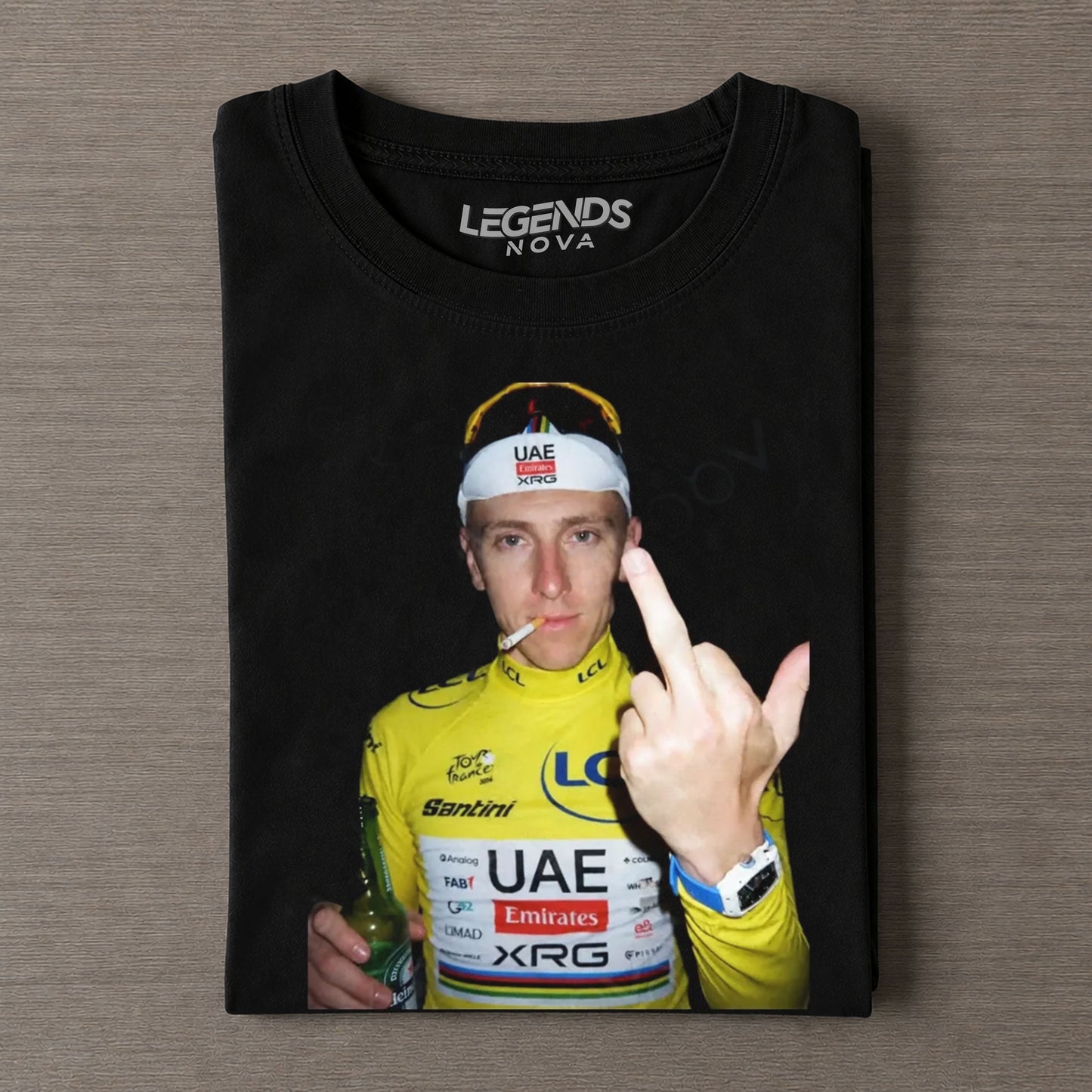 Tadej Pogačar Yellow Jersey Tee