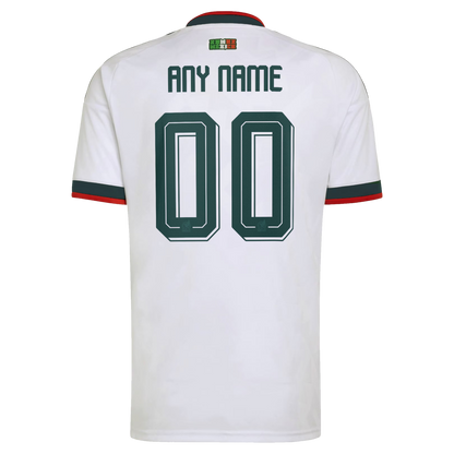 Mexico National Team 2026 Away Replica Custom Jersey - White