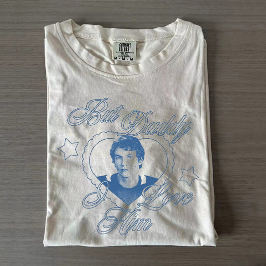 Vintage Ilya But Daddy I Love Him Hockey Romance T-shirt