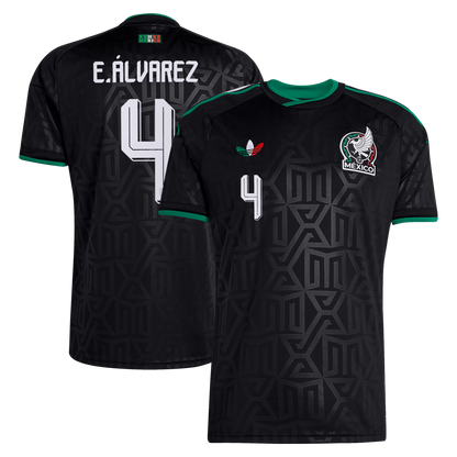 Edson Álvarez Mexico National Team 2026 Third Replica Jersey - Black