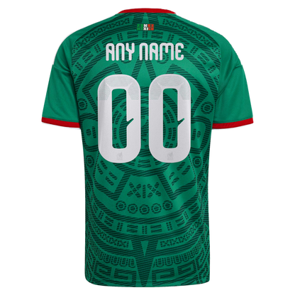 Mexico National Team 2026 Home Replica Custom Jersey - Green