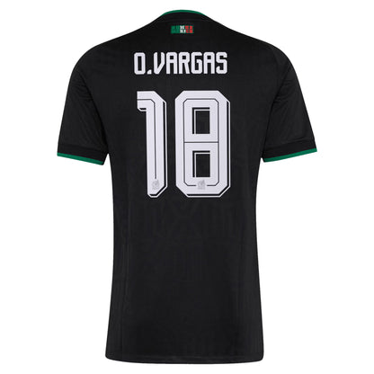 Obed Vargas Mexico National Team 2026 Third On-Field Jersey - Black
