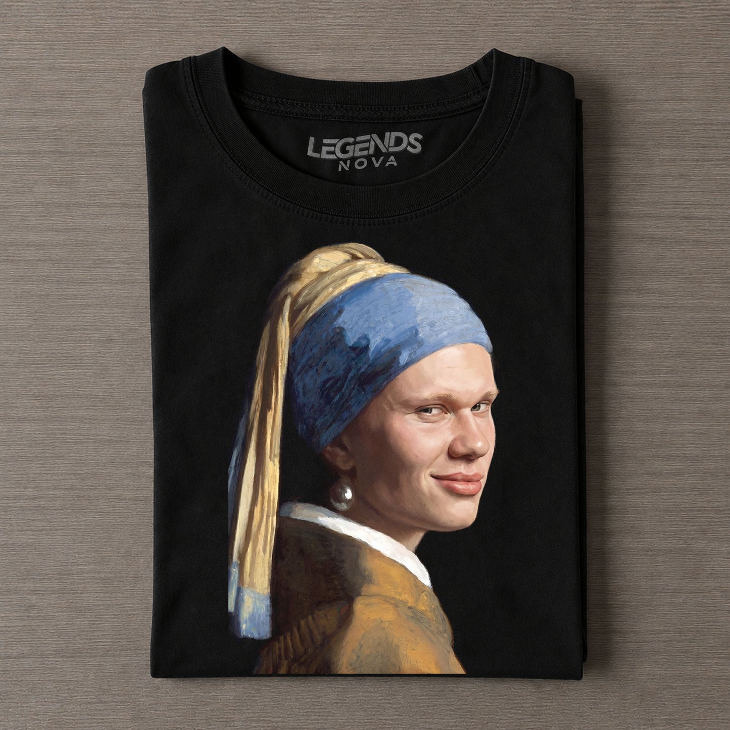 Haaland Funny Graphic Tee