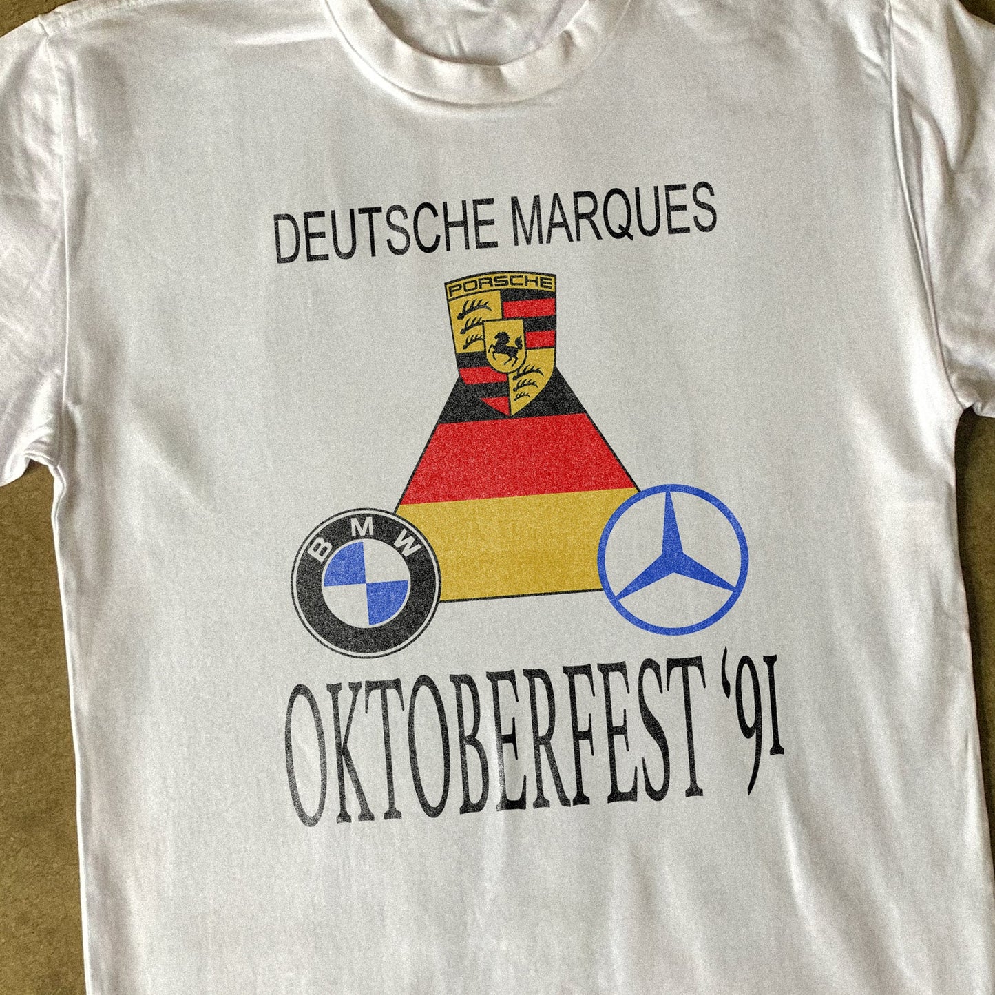 Oktoberfest 91 Heavyweight White T-Shirt