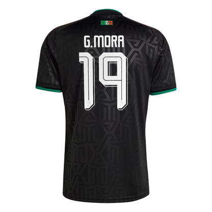 Gilberto Mora Mexico National Team Women's 2026 Away Replica Jersey- Black