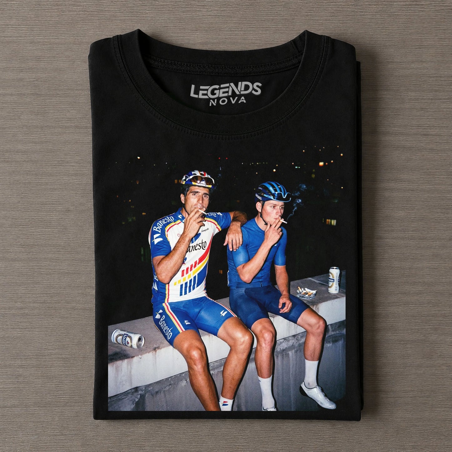Miguel Indurain & Mathieu van der Poel 2026 Tee