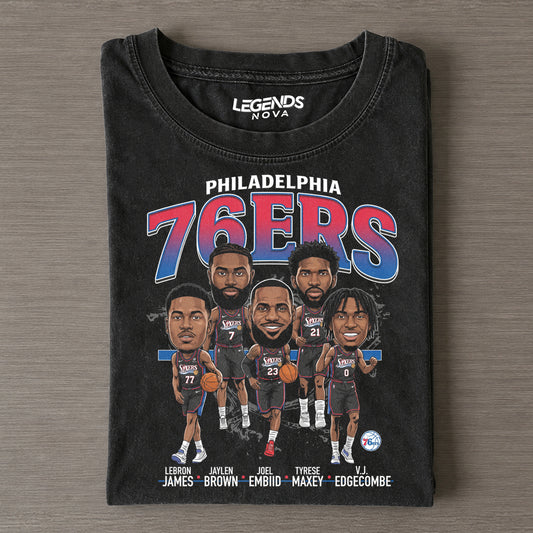 76ers Big Five Tee