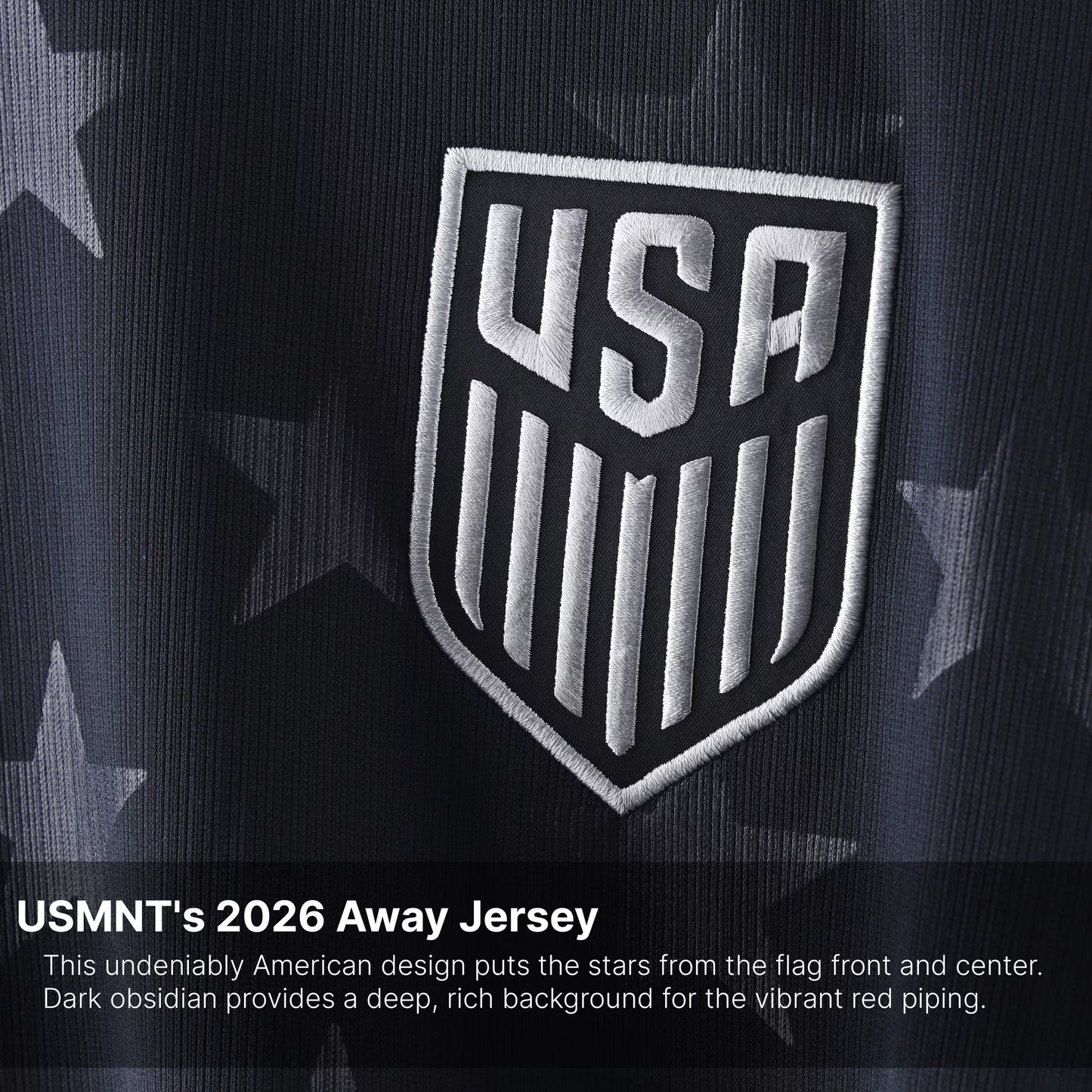 Tyler Adams USMNT 2026 Away Stadium Replica Jersey - Blue
