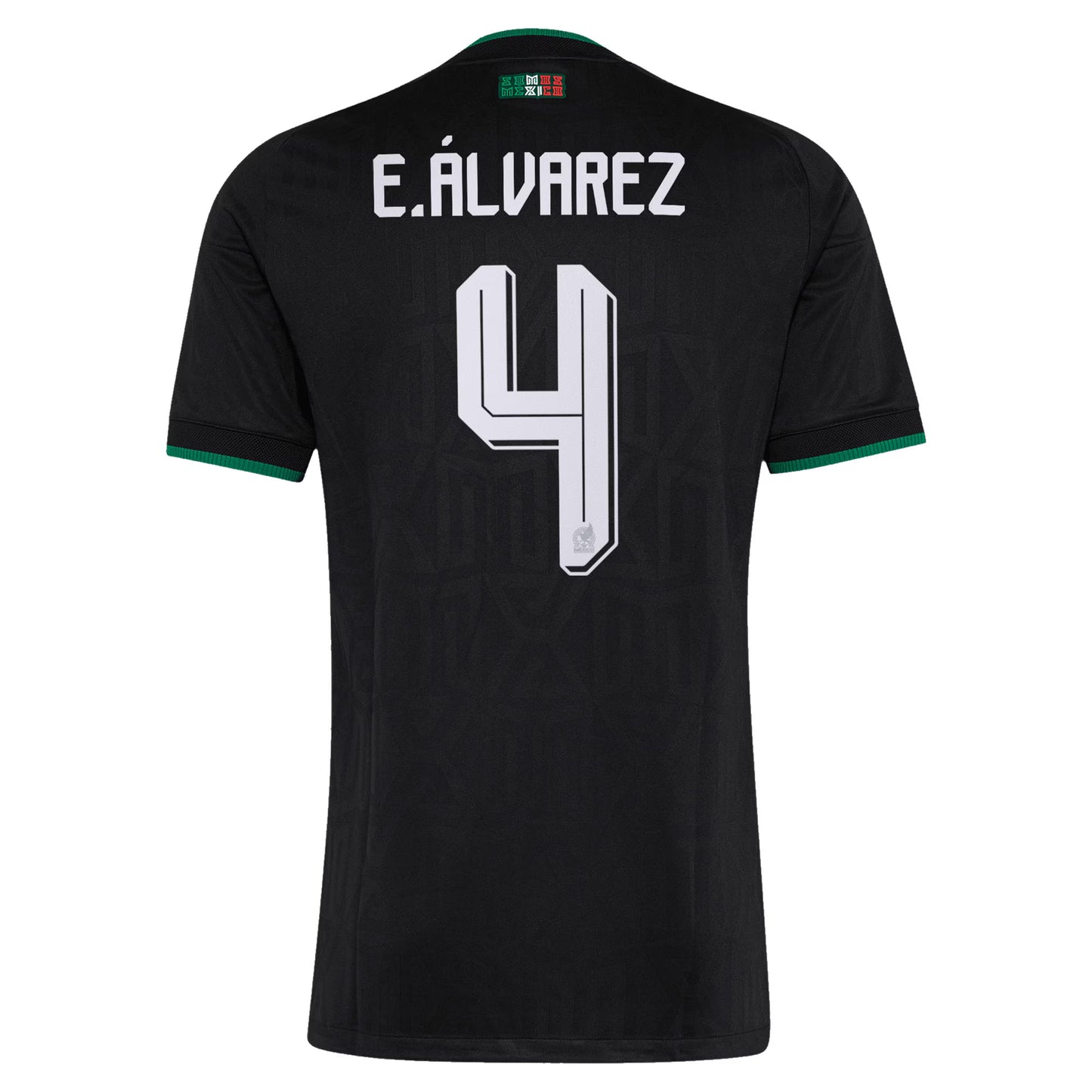 Edson Álvarez Mexico National Team 2026 Third On-Field Jersey - Black