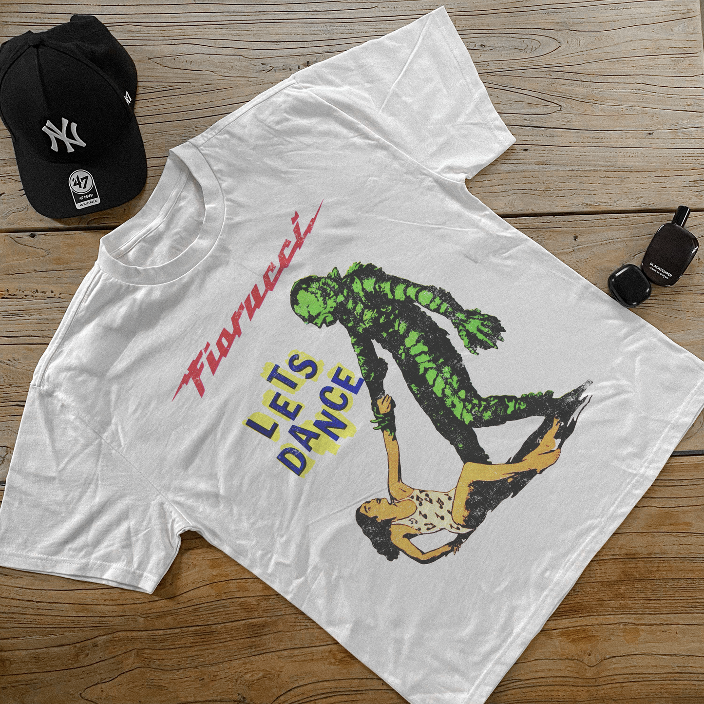 Let's Dance Heavyweight White T-Shirt