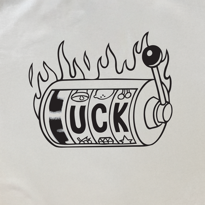High-Stakes Spin White Heavyweight T-Shirt