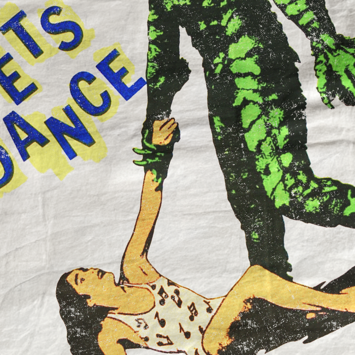 Let's Dance Heavyweight White T-Shirt