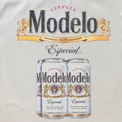 Modelo Cerveza - Since 1925 White Heavyweight T-Shirt