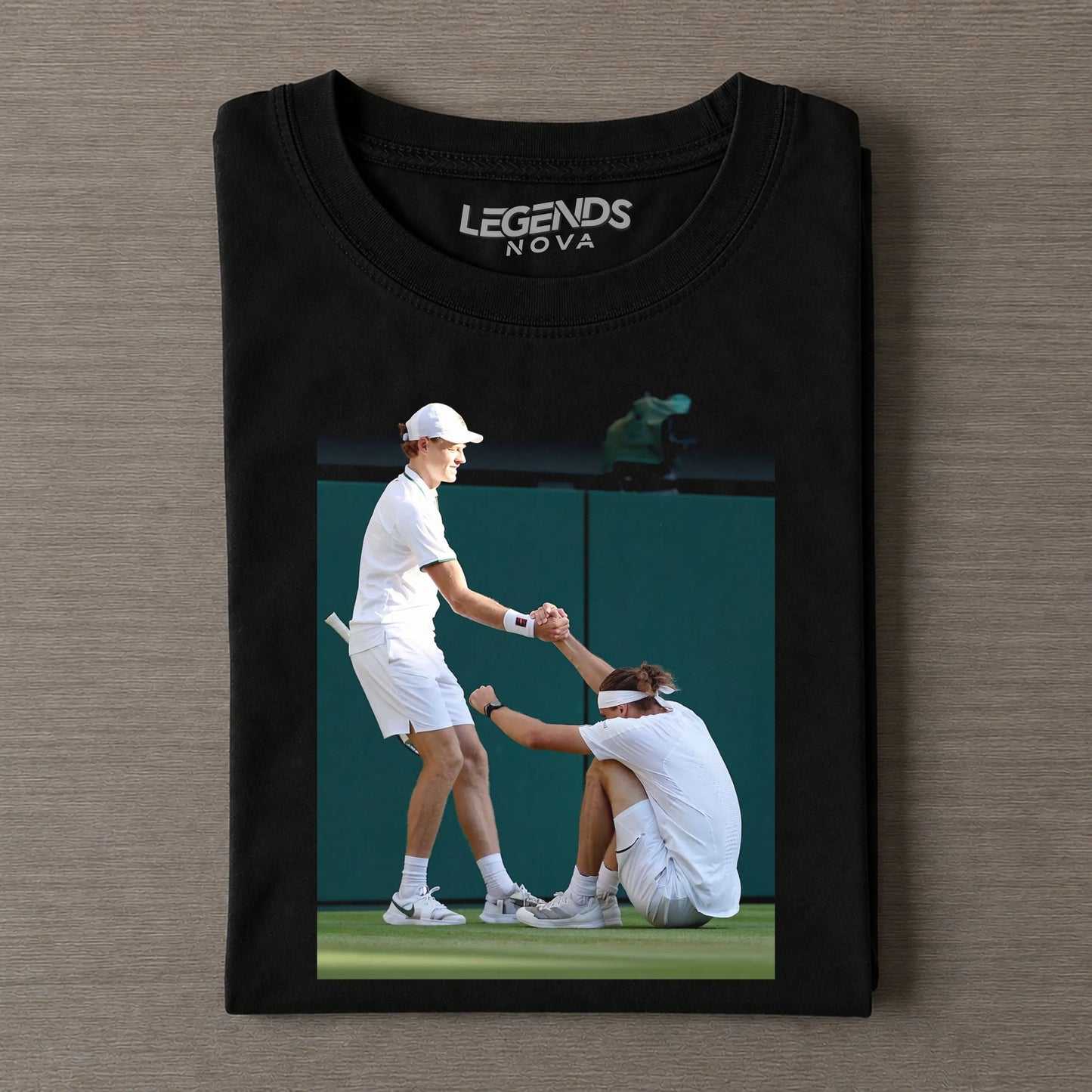 Wimbledon 2026 Men's Singles Jannik Sinner & Alexander Zverev Tennis T-shirt