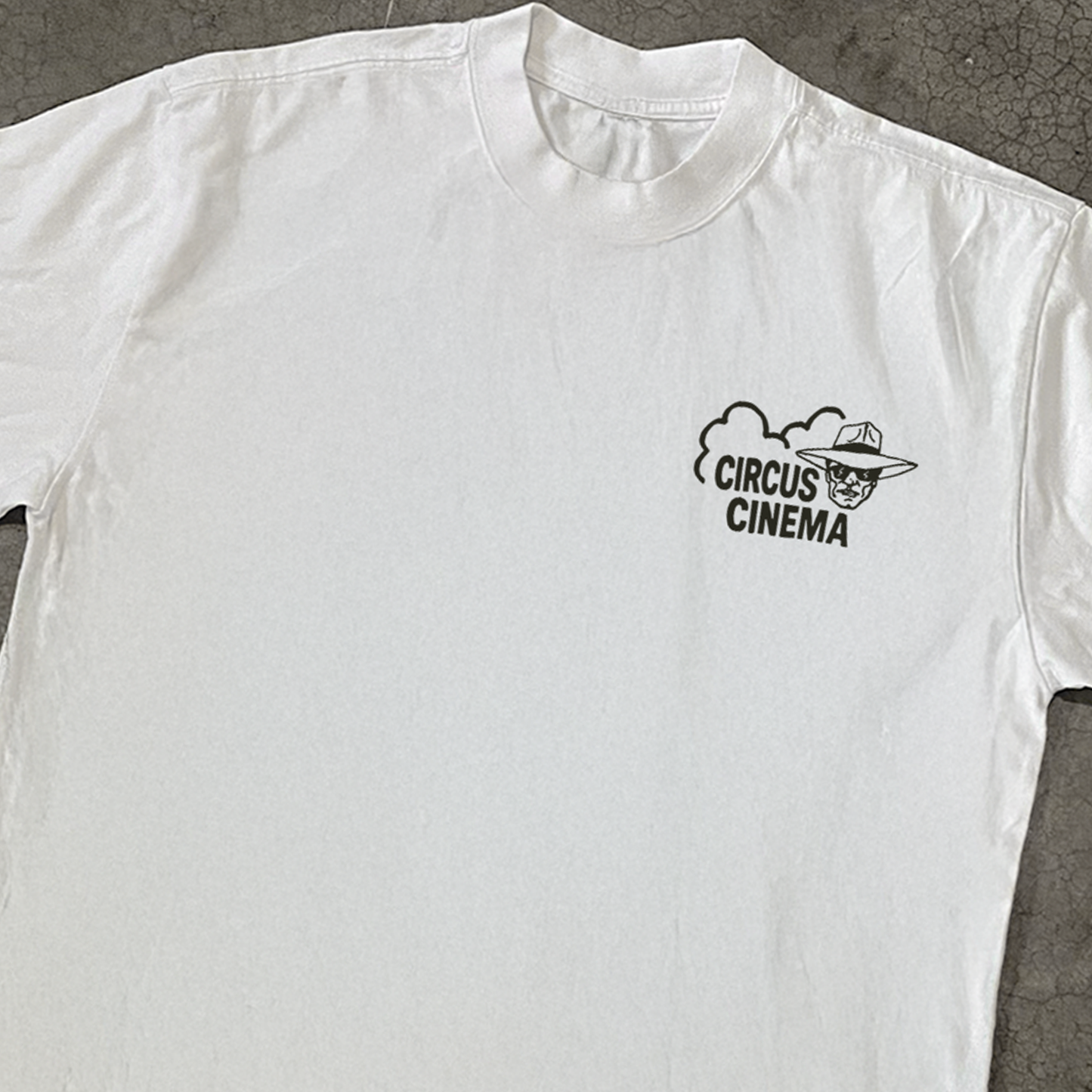 Nyc Vintage 'Circus Cinema' Broadway Peep Show Heavy Faded Tee