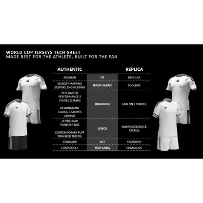 Lionel Messi Argentina National Team 2026 Home On-Field Jersey - White