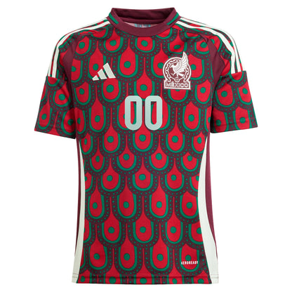 Mexico National Team Youth 2024 Home Replica Custom Jersey - Green