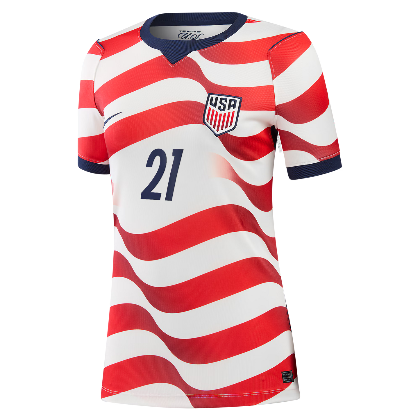 Timothy Weah USMNT Women's 2026 Home Stadium Replica Jersey - White