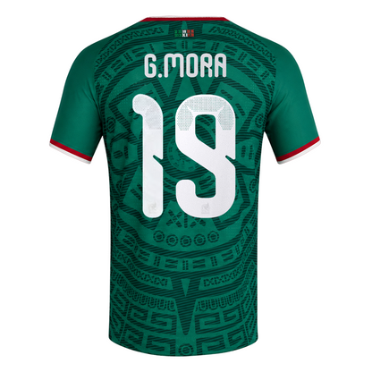 Gilberto Mora Mexico National Team 2026  Home Replica Jersey - Green