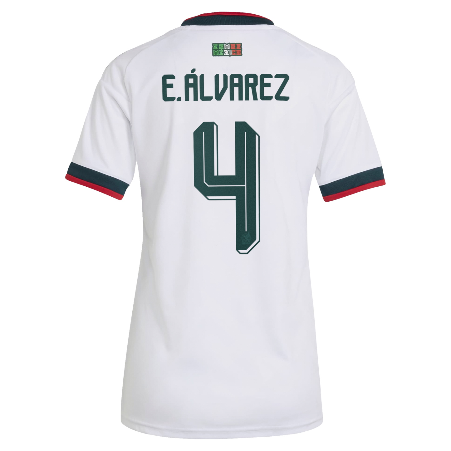 Edson Álvarez Mexico National Team Women's 2026 Away Replica Jersey- White