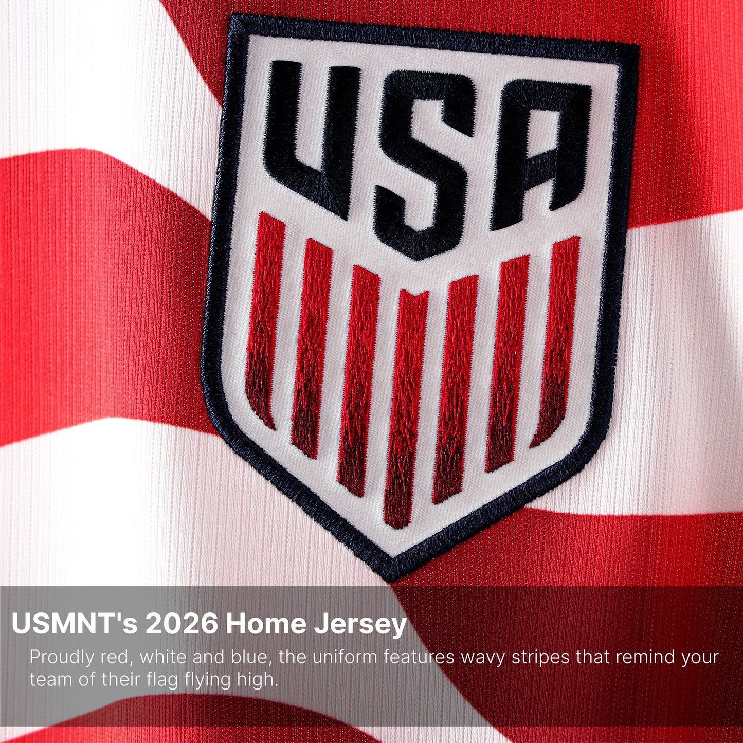 Tyler Adams USMNT 2026 Home Stadium Replica Jersey - White