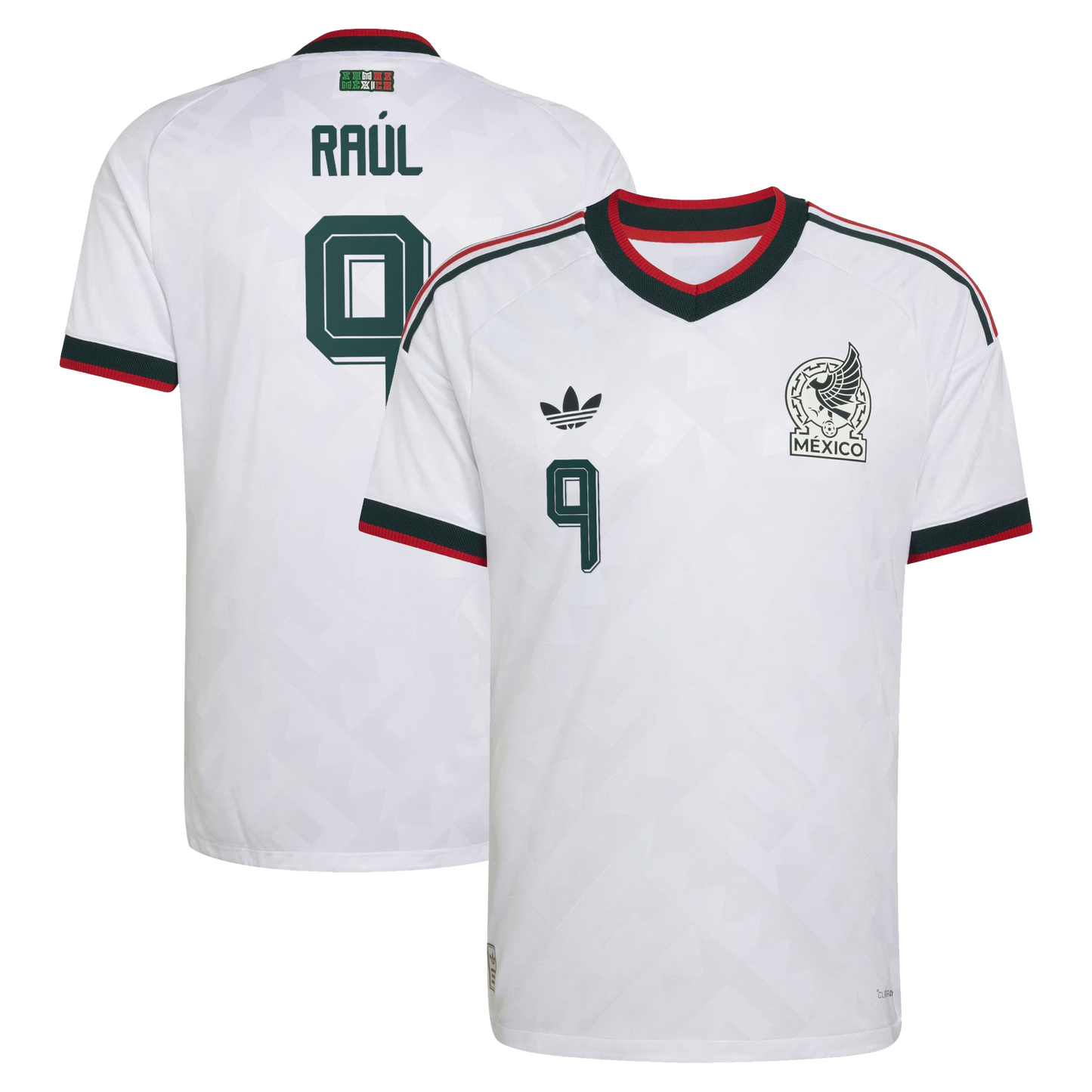 Raúl Jiménez Mexico National Team 2026  Away On-Field Jersey - White