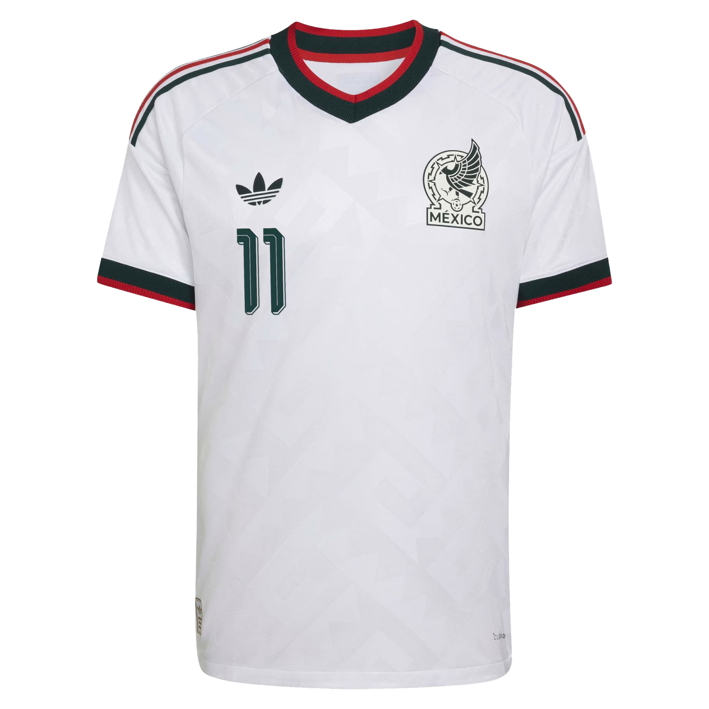 Santiago Gimenez Mexico National Team 2026  Away On-Field Jersey - White