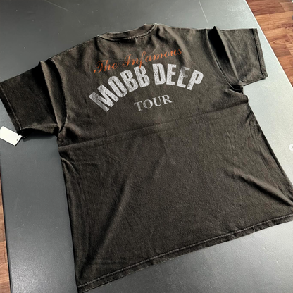 Bloodmoney Tour Washed Black Heavyweight  T-Shirt