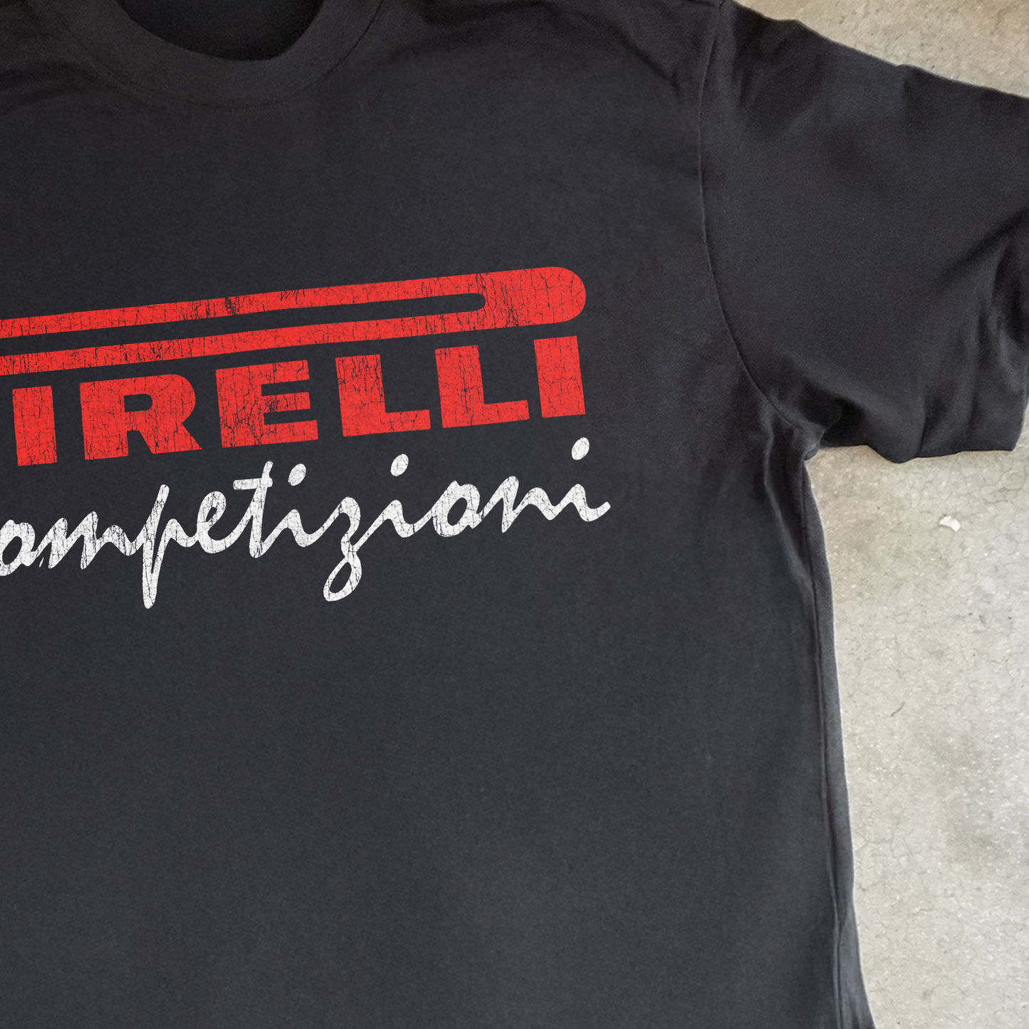 Pir3Lli Competizioni Heavyweight Washed T-Shirt
