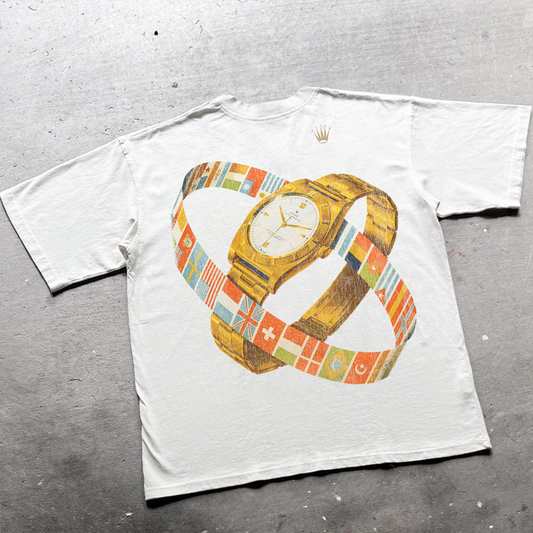 Oyster Perp Luxe Heavyweight White T-Shirt