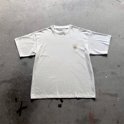 Oyster Perp Luxe Heavyweight White T-Shirt