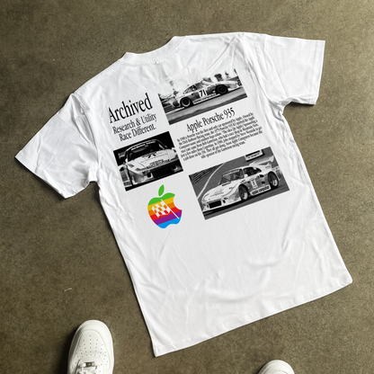 Apple X Porsche 935 Heavyweight White T-Shirt