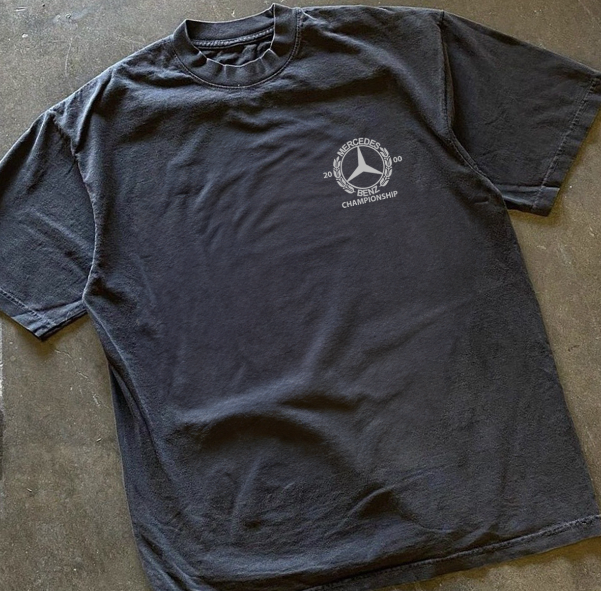 Mercedez Benz Championship 2000 Washed Black T-Shirt