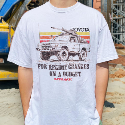 Toyota Militia White Heavyweight T-Shirt