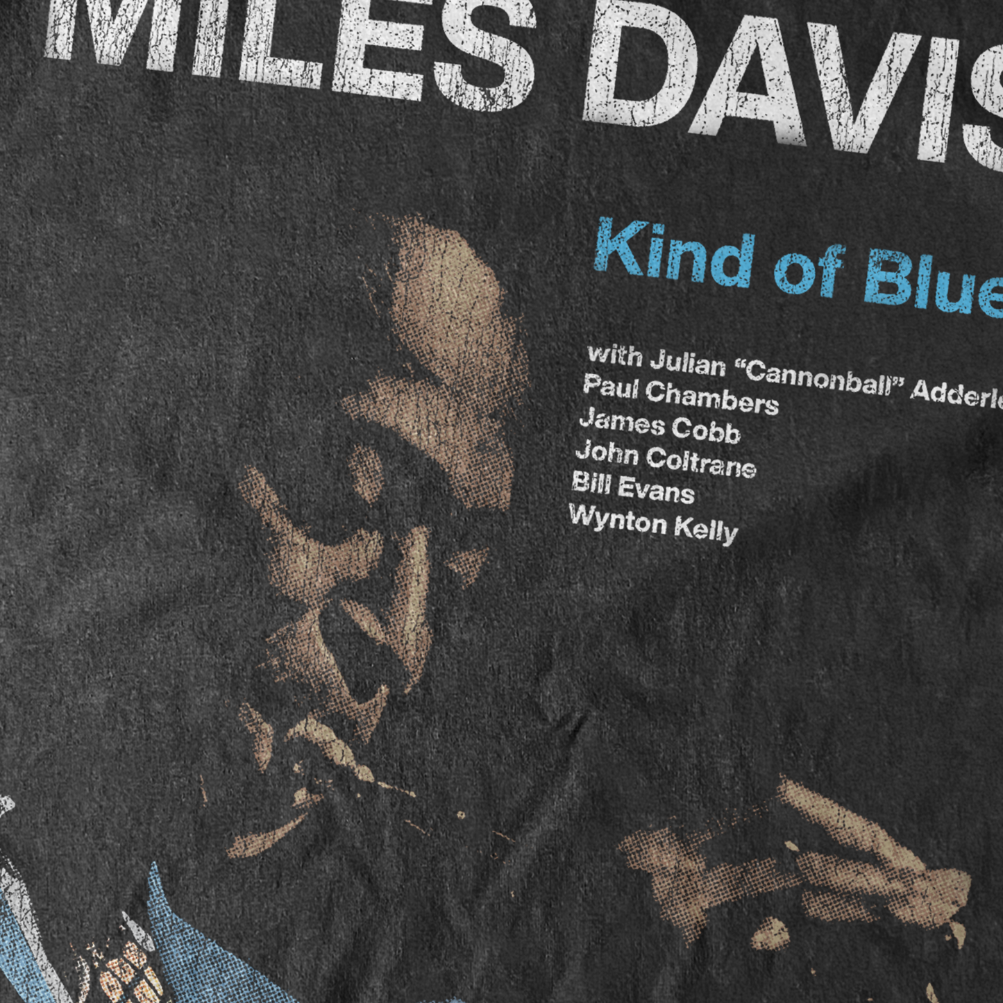 Miles Davis Black Heavy Weight Tee