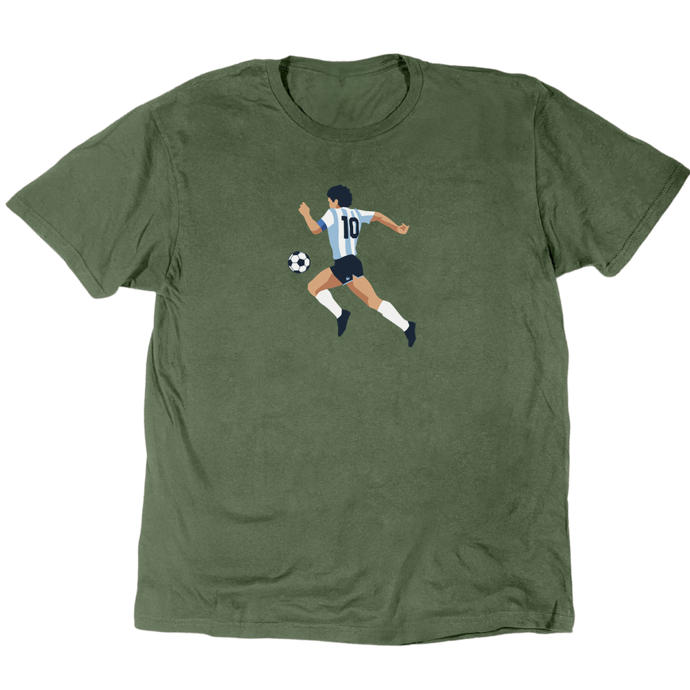 Icons Illustrated Diego Maradona T-Shirt