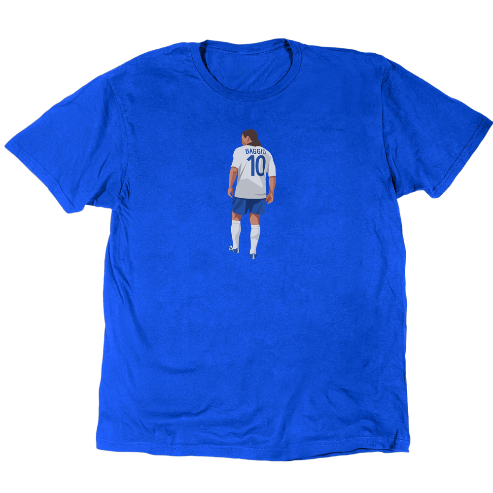 Icons Illustrated Roberto Baggio T-Shirt