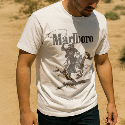 Marlo Man 'Rugged' Heavyweight White T-Shirt