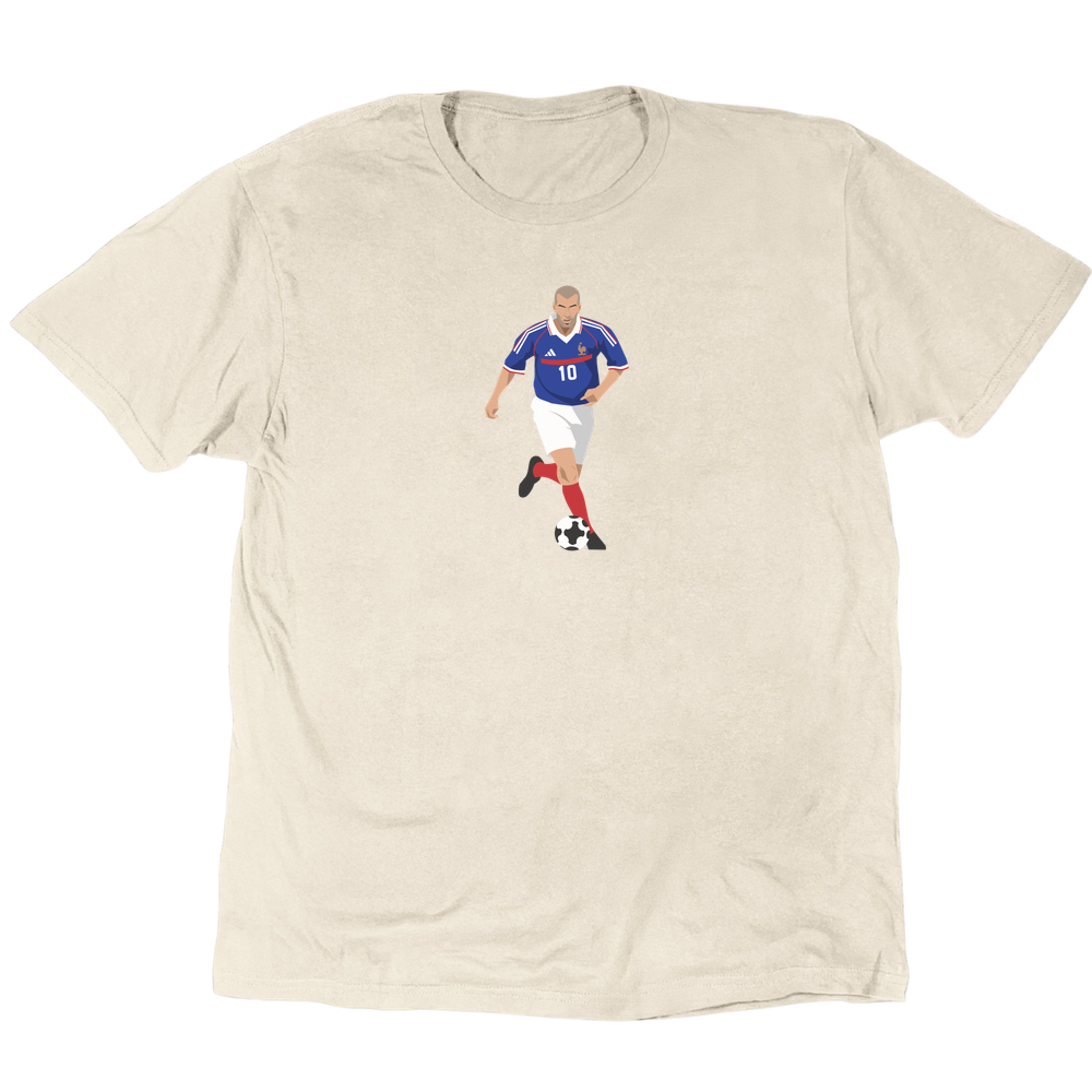 Icons Illustrated Zinedine Zidane T-Shirt