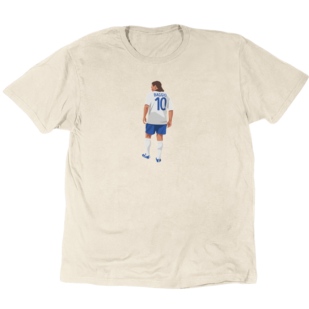 Icons Illustrated Roberto Baggio T-Shirt